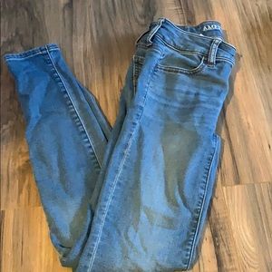 American eagle size 0 super stretch jegging